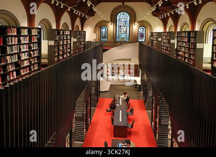 Biblioteca universitaria dell'Università di Toronto Foto Stock