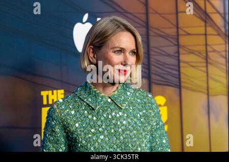 New York, Stati Uniti. 9 settembre 2025. NEW YORK, NEW YORK - 09 SETTEMBRE: Naomi Watts partecipa a "The Morning Show" stagione 4, prima a New York al Museum of Modern Art il 9 settembre 2025 a New York City. Crediti: Ron Adar/Alamy Live News Foto Stock