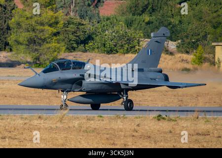 Dassault Rafale all'AFW 2025 di Tanagra, Grecia Foto Stock