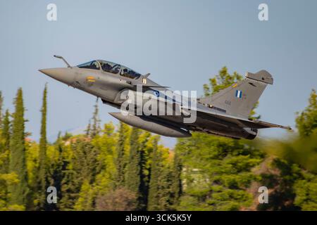 Dassault Rafale all'AFW 2025 di Tanagra, Grecia Foto Stock