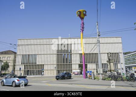 Kunsthaus, estensione di Chipperfield, Heimplatz, Zurigo, Svizzera Foto Stock
