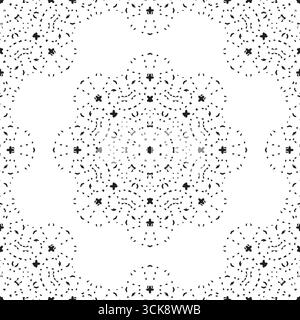 Motivo senza cuciture e stile ordinario Illustrazione Vettoriale