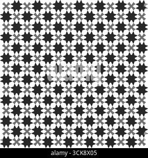 Motivo senza cuciture e stile ordinario Illustrazione Vettoriale