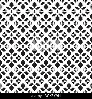 Motivo senza cuciture e stile ordinario Illustrazione Vettoriale