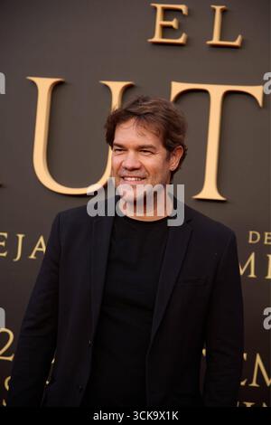 Madrid, Spagna. 15 agosto 2025. Juan Davila partecipa alla prima del film El Cautivo diretto da Alejandro Amenábar al Cine Callao di Madrid, Spagna, il 10 settembre 2025. Il film, interpretato da Julio Peña Fernández, Alessandro Borghi, Miguel Rellán, Fernando Tejero, Luna Berroa, Luis Callejo, José Manuel Poga, Albert Salazar, Juanma Muniagurria, Jorge Asín, Mohamed Said e Walid Charaf raccontano la storia della prigionia di Miguel de Cervantes ad Algeri nel 1575. Il film sarà distribuito nelle sale cinematografiche spagnole il 12 settembre. Crediti: CORDON PRESS/Alamy Live News Foto Stock