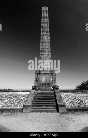 Il War Memorial a Olivers Point, città di Scarborough, North Yorkshire, Inghilterra, Regno Unito Foto Stock
