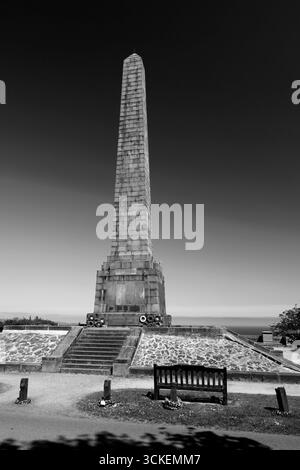 Il War Memorial a Olivers Point, città di Scarborough, North Yorkshire, Inghilterra, Regno Unito Foto Stock