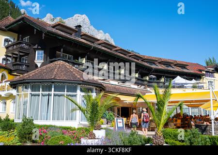Haldensee, Austria. 09 agosto 2025. Via Salina - Hotel am SEE il 9 agosto 2025 a Haldensee, Tirolo, Austria . Fotografo: ddp Images/STAR-Images credito: ddp media GmbH/Alamy Live News Foto Stock