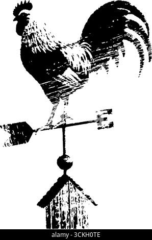 Design a stencil a palette in bianco e nero a contrasto elevato. Illustrazione Vettoriale