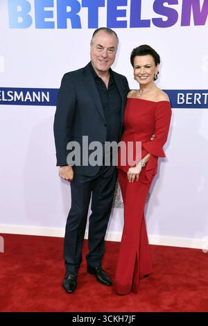 Clemens Toennies und Margit Toennies bei der Bertelsmann Party AM 11.09.2025 a Berlino Foto Stock