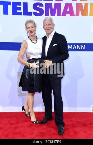 Partito Grit Weiss und Jo Groebel bei der Bertelsmann AM 11.09.2025 a Berlino Foto Stock