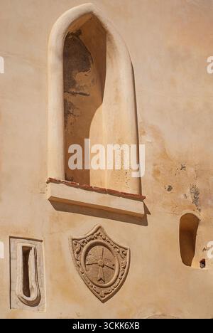 Palazzo di Specola. Isola di Pianosa, Arcipelago Toscano, Livorno, Italia. Foto Stock