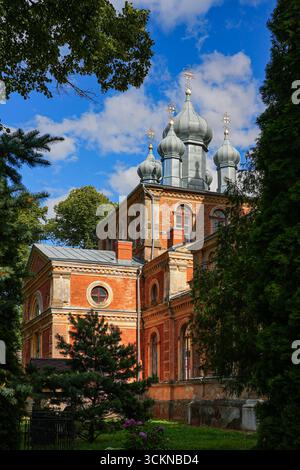 Cattedrale ortodossa di Sant'Isidoro a Valga, Estonia, negli Stati baltici Foto Stock