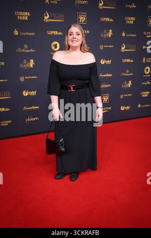 Goldene Henne 2025 Roter Teppich Roter Teppich Goldene Henne 2025, 12.09.2025, Lipsia *** Goldene Henne 2025 Red Carpet Goldene Henne 2025, 12 09 2025, Lipsia Copyright: XEventpressxFuhrx Foto Stock