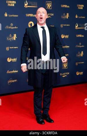 Der Graf von Unheilig bei der 31. Verleihung der Goldenen Henne 2025 a der Leipziger Messe. Lipsia, 12.09.2025 *** il Conte di Unheilig alla presentazione 31 del Golden Hen 2025 al Centro Fieristico di Lipsia, 12 09 2025 foto:XR.xStoffelsx/xFuturexImagex henne 5407 Foto Stock