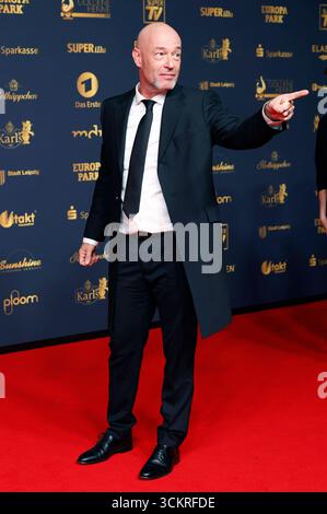 Der Graf von Unheilig bei der 31. Verleihung der Goldenen Henne 2025 a der Leipziger Messe. Lipsia, 12.09.2025 *** il Conte di Unheilig alla presentazione 31 del Golden Hen 2025 al Centro Fieristico di Lipsia, 12 09 2025 foto:XR.xStoffelsx/xFuturexImagex henne 5408 Foto Stock