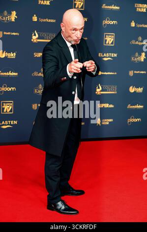 Der Graf von Unheilig bei der 31. Verleihung der Goldenen Henne 2025 a der Leipziger Messe. Lipsia, 12.09.2025 *** il Conte di Unheilig alla presentazione 31 del Golden Hen 2025 al Centro Fieristico di Lipsia, 12 09 2025 foto:XR.xStoffelsx/xFuturexImagex henne 5409 Foto Stock