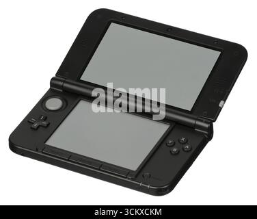 2012 console portatile Nintendo 3DS XL Foto Stock