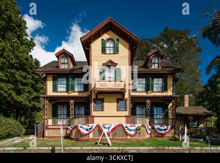 Avery-Copp House Museum   Groton, Connecticut, USA Foto Stock