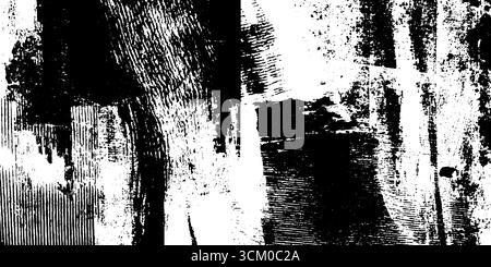 Poster punk perfetto con tipografia riscatto per un design audace. Illustrazione Vettoriale