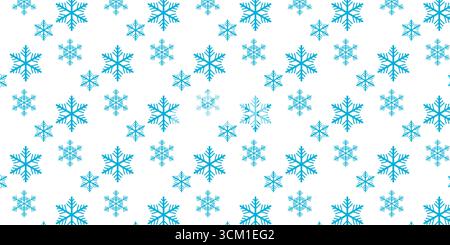 Forma a fiocco di neve invernale per le celebrazioni stagionali Illustrazione Vettoriale
