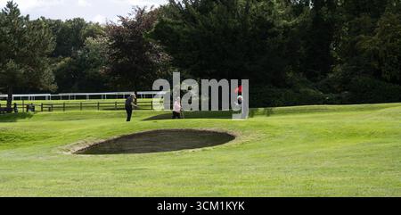 Salisbury and South Wilts Golf Club, Netherhampton Road, Netherhampton, Salisbury, Wiltshire, Inghilterra, Regno Unito Foto Stock