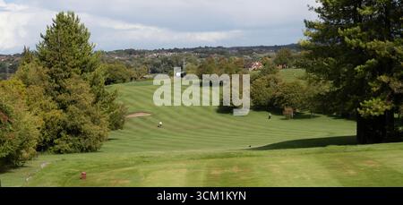 Salisbury and South Wilts Golf Club, Netherhampton Road, Netherhampton, Salisbury, Wiltshire, Inghilterra, Regno Unito Foto Stock