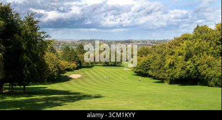Salisbury and South Wilts Golf Club, Netherhampton Road, Netherhampton, Salisbury, Wiltshire, Inghilterra, Regno Unito Foto Stock