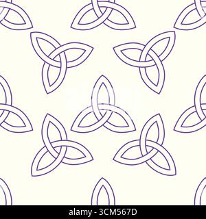 Silhouette simboli magici motivo senza cuciture, con elementi magici come serpente, occhio, carte tarocchi, mano, teschio, pozione, luna, farfalla, funghi, st Illustrazione Vettoriale