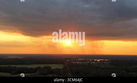 Una bella Pensacola, Florida Sunset Foto Stock