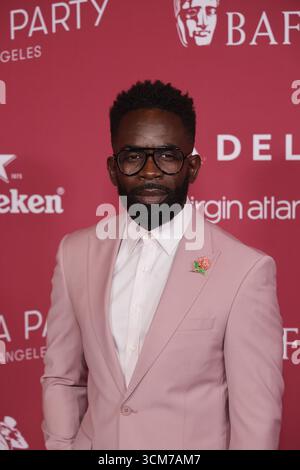 Beverly Hills, Stati Uniti. 13 settembre 2025. Jimmy Akingbola partecipa al BAFTA TV Tea Party al Maybourne Beverly Hills Credit: SOPA Images Limited/Alamy Live News Foto Stock