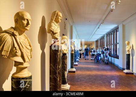 Ritratto di un uomo ignoto, Ritratto di un anziano con velo, Corridoio Vasariano, corridoio Vasariano, Ponte Vecchio, Firenze, Toscana, Italia Foto Stock