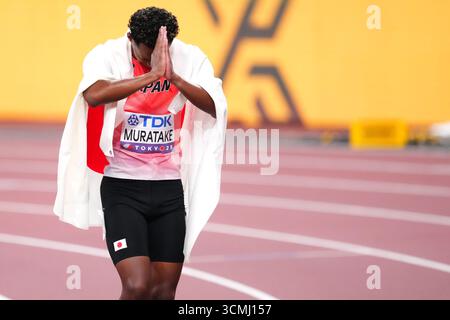 Tokyo, Giappone. 16 settembre 2025. Rachid Muratake (JPN) Athletics : World Athletics Championships Tokyo 2025 Men's 110mH Final al National Stadium di Tokyo, Giappone . Crediti: AFLO SPORT/Alamy Live News Foto Stock