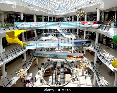 Centro commerciale Mall Bulgaria interno a Sofia Bulgaria, Europa orientale, Balcani, UE Foto Stock