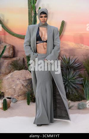 Londra, Regno Unito. 16 settembre 2025. Teyana Taylor partecipa alla prima inglese di “One Battle After Another” a Londra, Regno Unito, il 16 settembre 2025. Foto di Stuart Hardy/ABACAPRESS.COM credito: Abaca Press/Alamy Live News Foto Stock