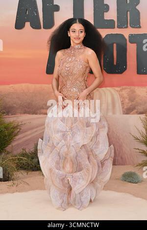 Harleston, Regno Unito. 16 settembre 2025. Londra, Regno Unito - 16 settembre 2025Chase Infiniti alla premiere londinese di una battaglia dopo l'altra a Odeon Luxe Leicester Square, Londra, Inghilterra. CAP/JOR © JOR/Capital Pictures credito: Capital Pictures/Alamy Live News Foto Stock