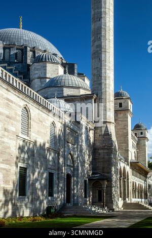 La Moschea di Suleymaniye, Istanbul, Turchia Foto Stock