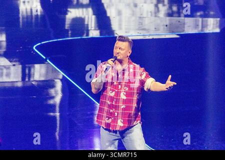 Dortmund Ben Zucker bei der Aufzeichnung der ZDF Fernsehshow Die Giovanni Zarrella Show AM 19.08.2025 a Dortmund Ben Zucker bei der Aufzeichnung der ZDF Fernsehshow Die Giovanni Zarrella Show AM 19.08.2025 a Dortmund *** Dortmund 2025 Ben Zucker 2025 Foto Stock