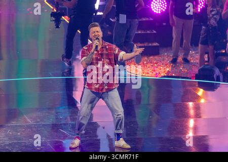 Dortmund Ben Zucker bei der Aufzeichnung der ZDF Fernsehshow Die Giovanni Zarrella Show AM 19.08.2025 a Dortmund Ben Zucker bei der Aufzeichnung der ZDF Fernsehshow Die Giovanni Zarrella Show AM 19.08.2025 a Dortmund *** Dortmund 2025 Ben Zucker 2025 Foto Stock