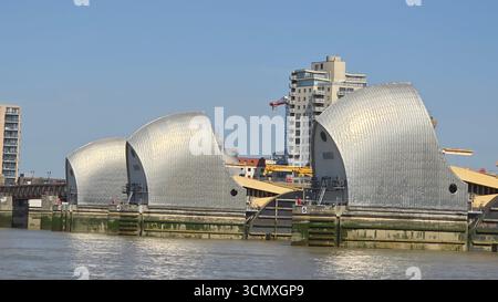Thames Barrier, Regno Unito Foto Stock