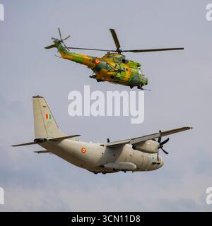 Hellenic Air Force all'AFW 2025 Air Show di Tanagra, Grecia Foto Stock