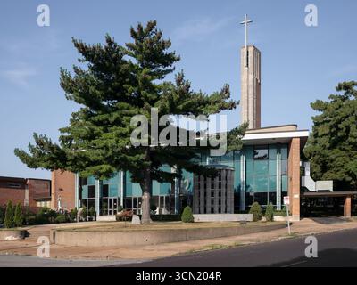 Chiesa della Resurrezione, ubicazione: St. Louis, Missouri, architetto: Murphy & Mackey Foto Stock