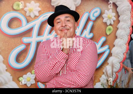 Lou Bega bei der Ankunft zur ProSieben TV Show HeidiFest di Heidi Klum im Hofbräuhaus München. München, 18.09.2025 *** Lou Bega Arriving at the ProSieben TV show HeidiFest by Heidi Klum at Hofbräuhaus Munich Munich, 18 09 2025 foto:XK.xKriegerx/xFuturexImagex heidifest 5912 Foto Stock