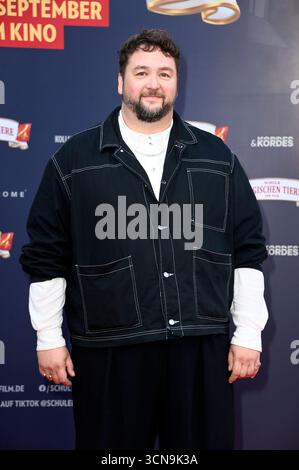 Daniel Zillmann bei der Premiere des Kinofilms 'Die Schule der magischen Tiere 4' im Zoo Palast. Berlino, 19.09.2025 Foto Stock