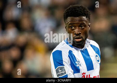 Odense, Danimarca. 19 settembre 2025. Leroy Owusu di Odense BK visto durante il 3F Superliga match tra Odense BK e FC Fredericia al Nature Energy Park di Odense. Credito: Gonzales Photo/Alamy Live News Foto Stock