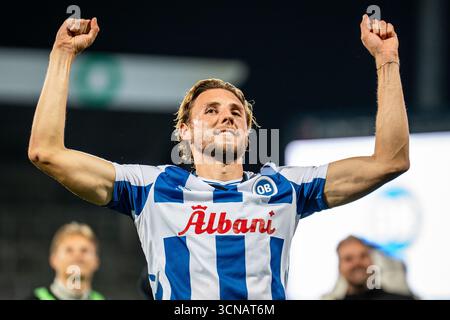 Odense, Danimarca. 19 settembre 2025. Jona Niemiec di Odense BK visto dopo il 3F Superliga match tra Odense BK e FC Fredericia al Nature Energy Park di Odense. Credito: Gonzales Photo/Alamy Live News Foto Stock