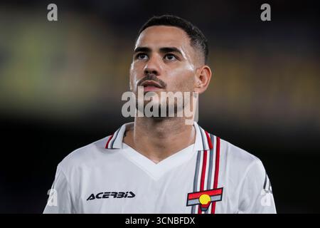 Antonio Sanabria degli Stati Uniti Cremonese guarda durante la partita di serie A tra Hellas Verona FC e US Cremonese. Il match terminò con 0-0 pareggi. Foto Stock