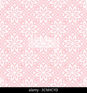 Motivo floreale astratto monocromatico, colori pastello sfumati, illustrazione vettoriale senza cuciture Illustrazione Vettoriale