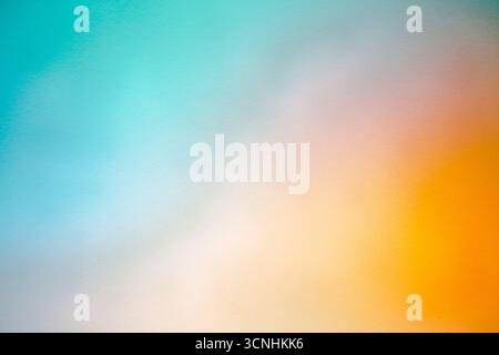 Brillante e colorato mix astratto di blu e arance Foto Stock