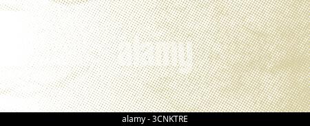Sfondo di mezzitoni beige intempestivo. Carta pixelata con crema leggera. Carta da parati in stile retrò. Sovrapposizione sfumatura granulosa. Sfondo con materiale di tela sporco punteggiato. Mezzotoni del tessuto vettoriale Illustrazione Vettoriale